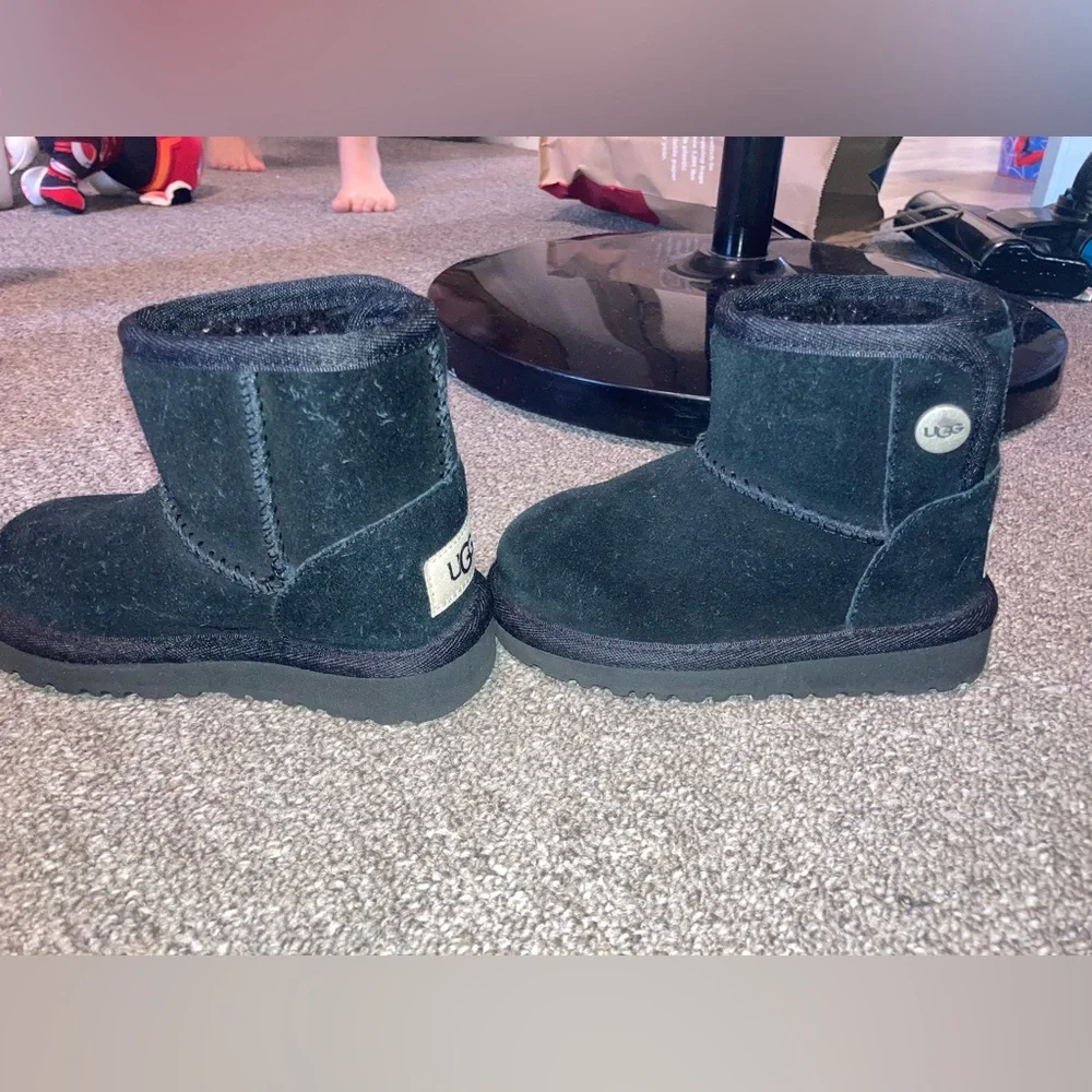 UGG jona toddler girls Black Boots - Picture 2 of 7